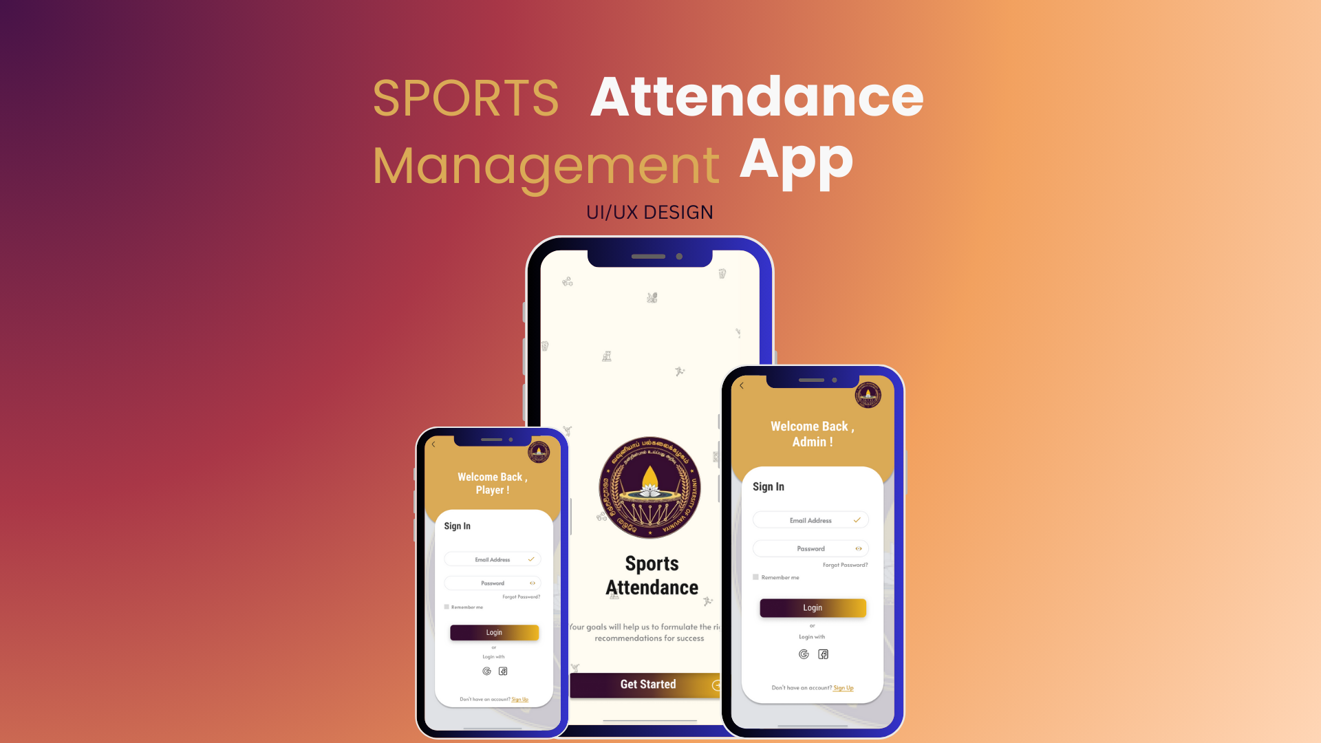 Sports Attendance Management App