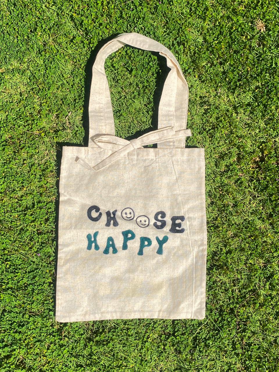 Choose Happy Tote
